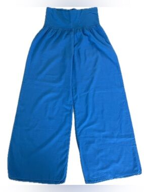 Hard Tail | Roll down Double Layer Voila Pants | Cobalt Blue | sz M |